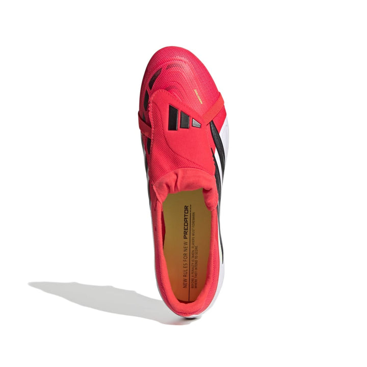 Predator League Fold-Over Tongue SG Boots - Red / Black / White
