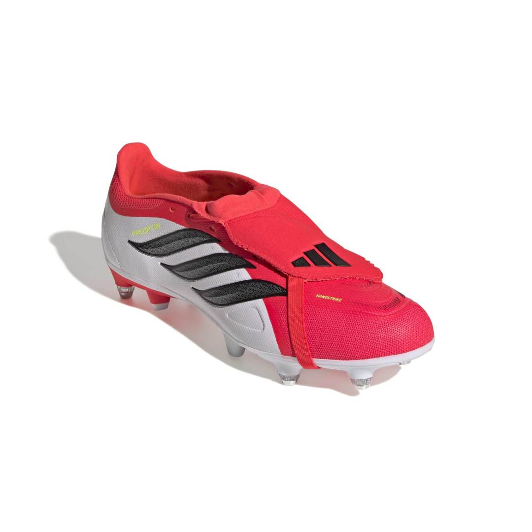 Predator League Fold-Over Tongue SG Boots - Red / Black / White