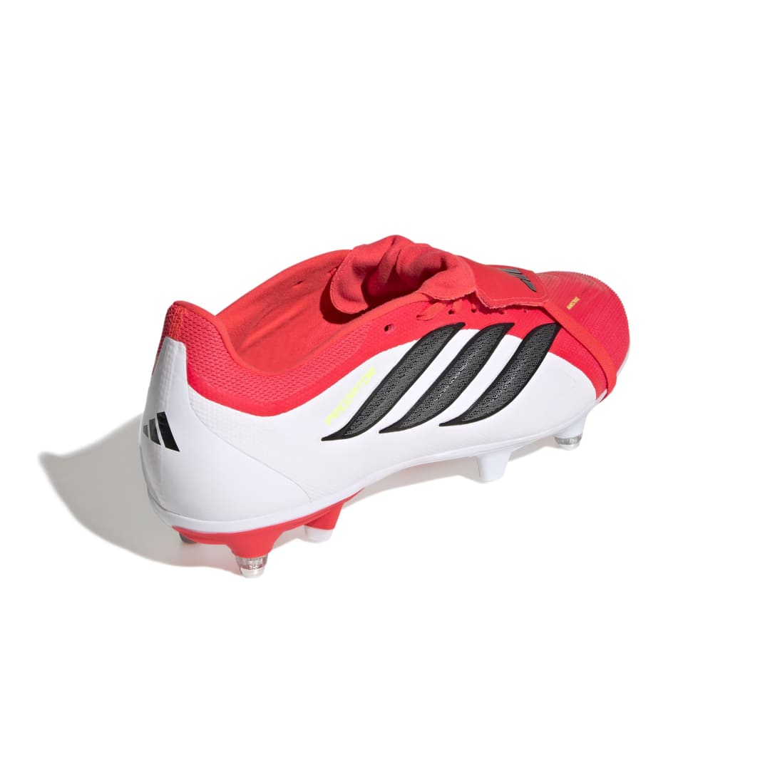 Predator League Fold-Over Tongue SG Boots - Red / Black / White