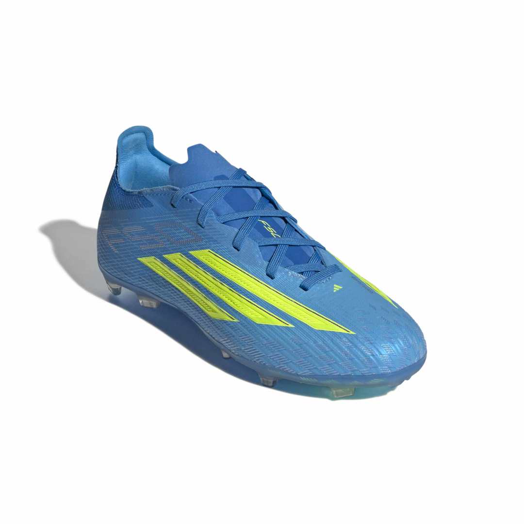 F50 Elite FG Boots Kids – Blue / Yellow