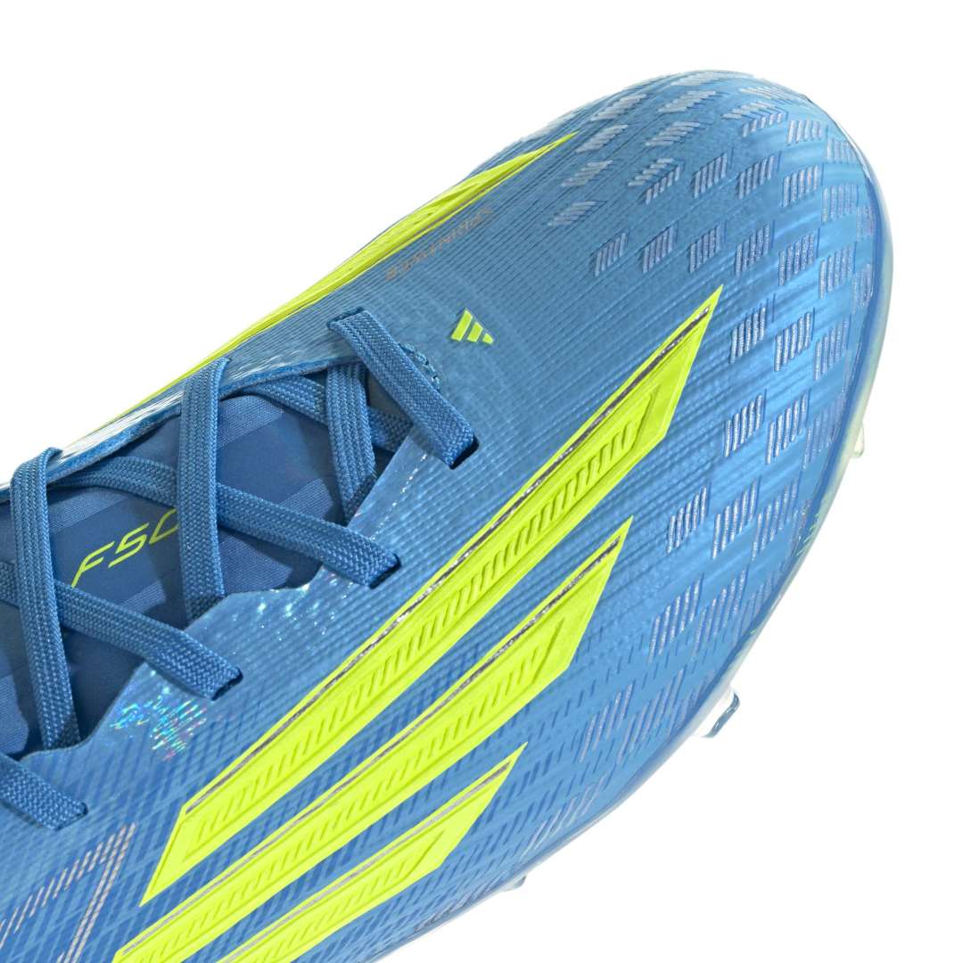 F50 Elite FG Boots Kids – Blue / Yellow