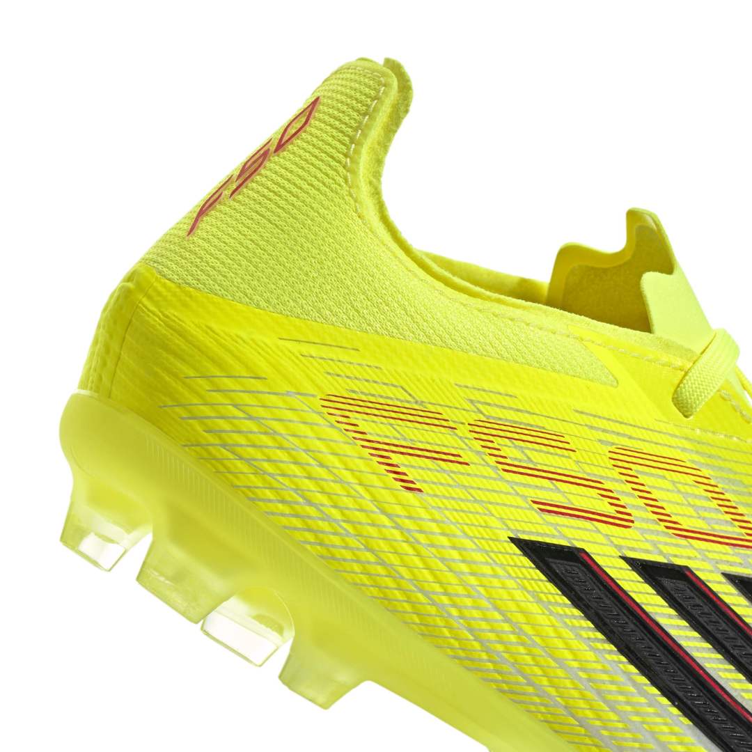 F50 Elite Firm Ground Football Boots Kid - Yellow / Black / Red