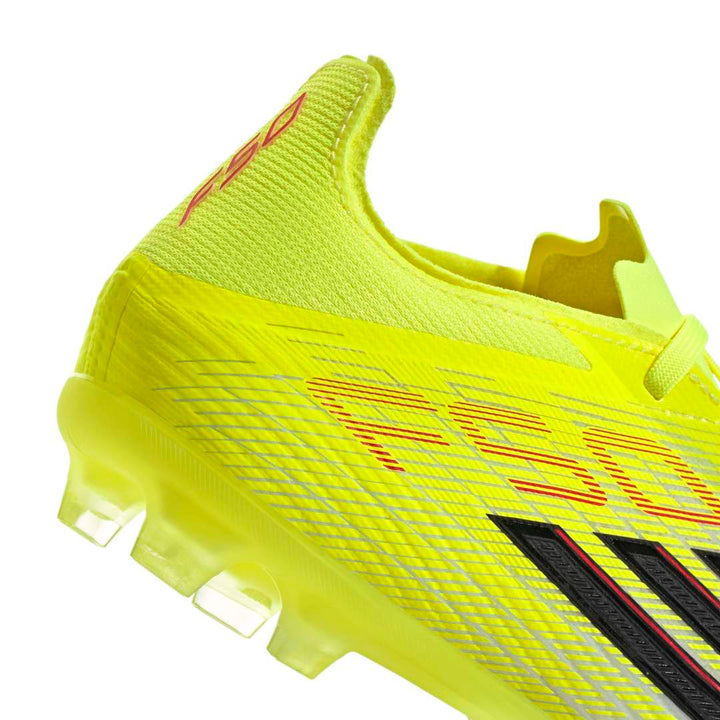 F50 Elite Firm Ground Football Boots Kid - Yellow / Black / Red