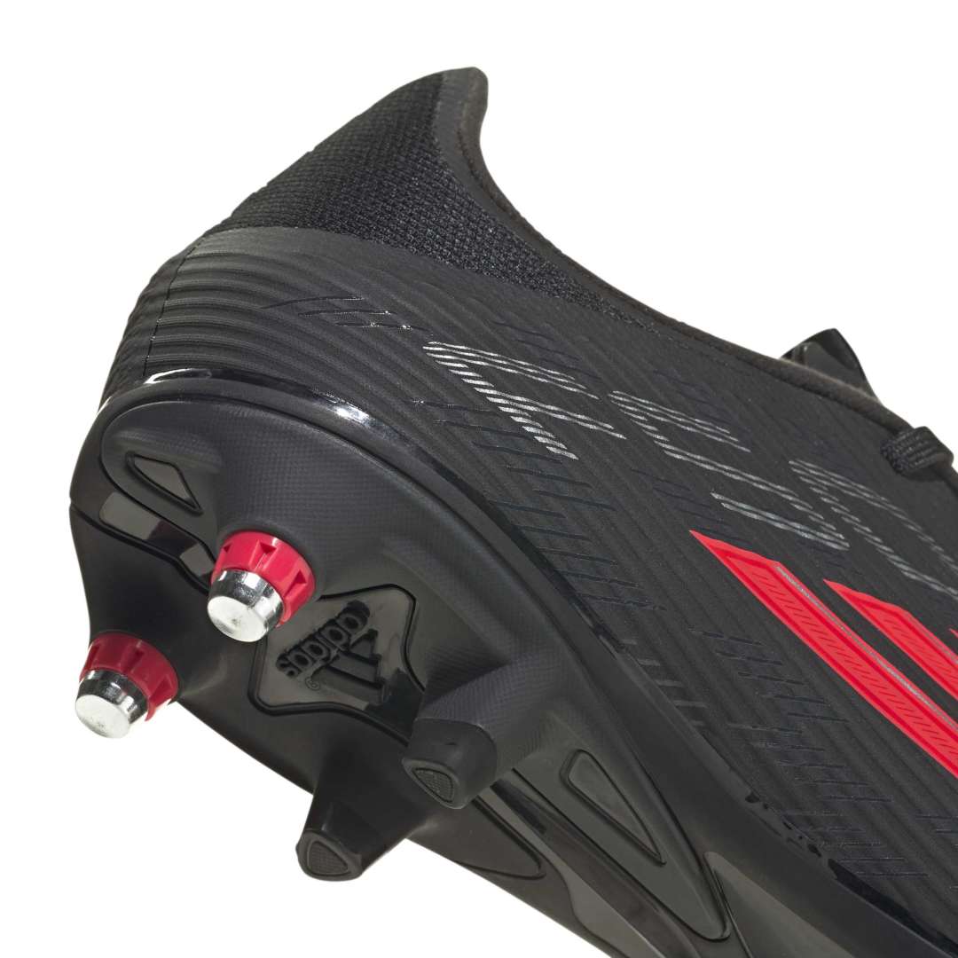 F50 League SG Boots - Core Black / Lucid Red