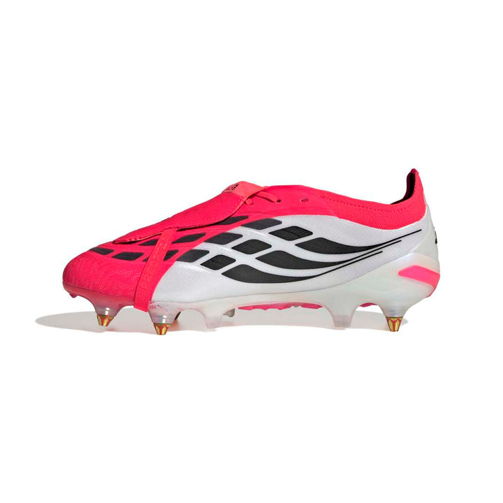 Predator Elite Fold-Over Tongue SG Football Boots - Red / Black / White