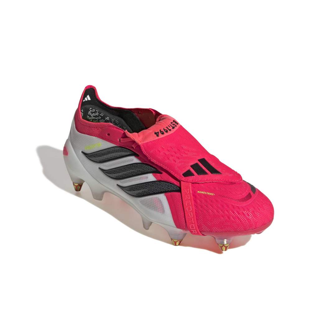 Predator Elite Fold-Over Tongue SG Football Boots - Red / Black / White