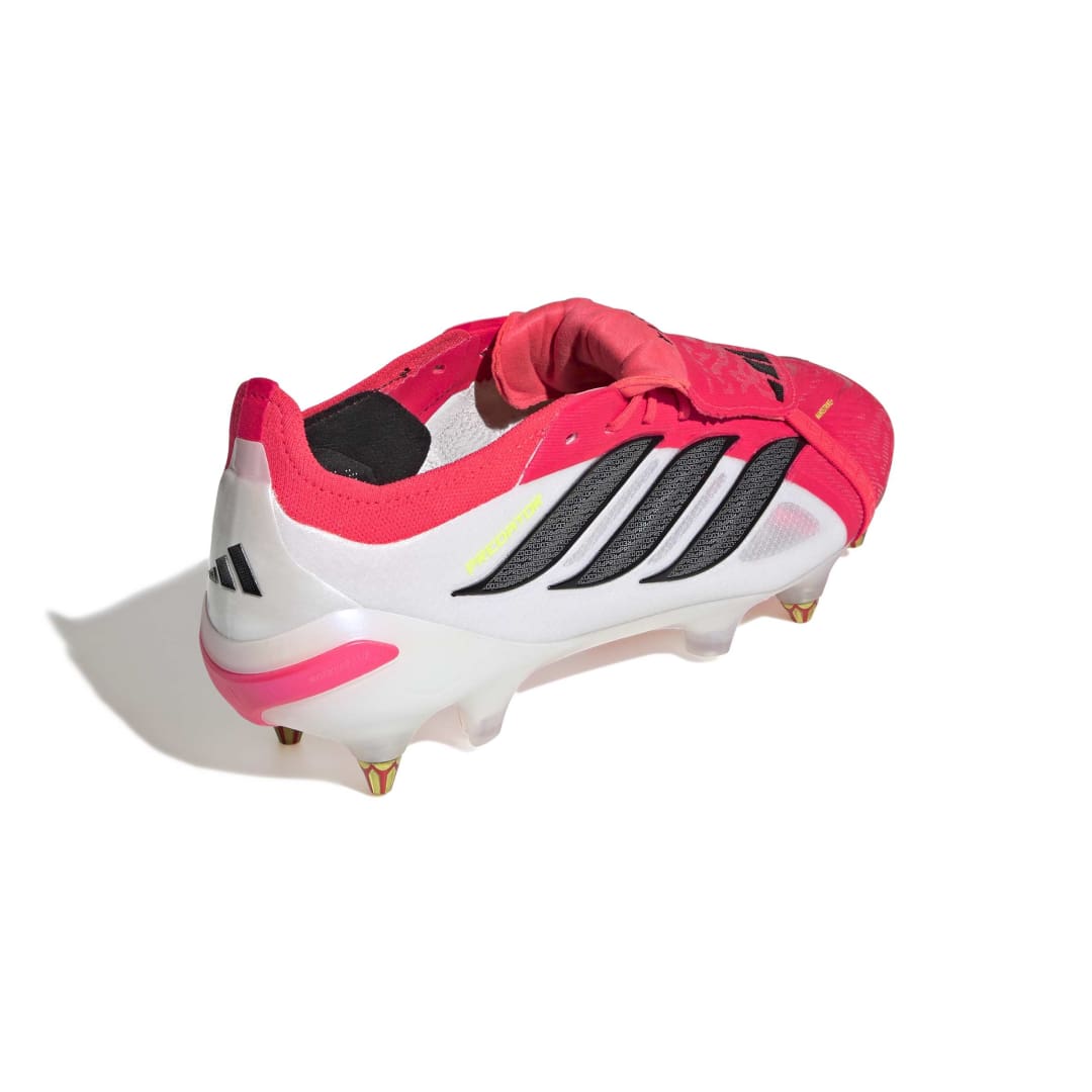 Predator Elite Fold-Over Tongue SG Football Boots - Red / Black / White