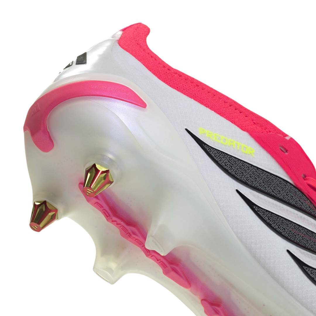 Predator Elite Fold-Over Tongue SG Football Boots - Red / Black / White