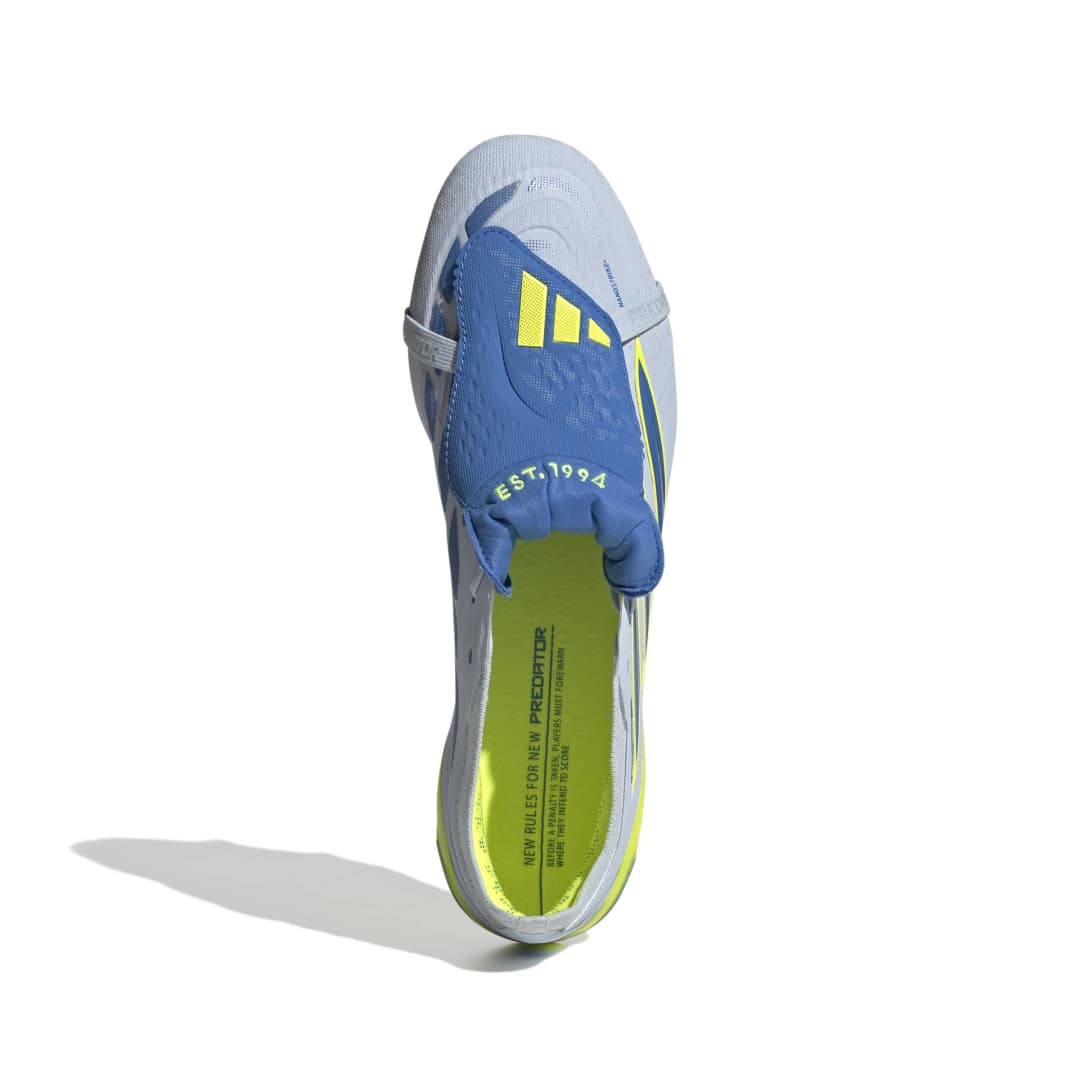 Predator Elite Fold-Over Tongue SG Boots – Blue / Yellow