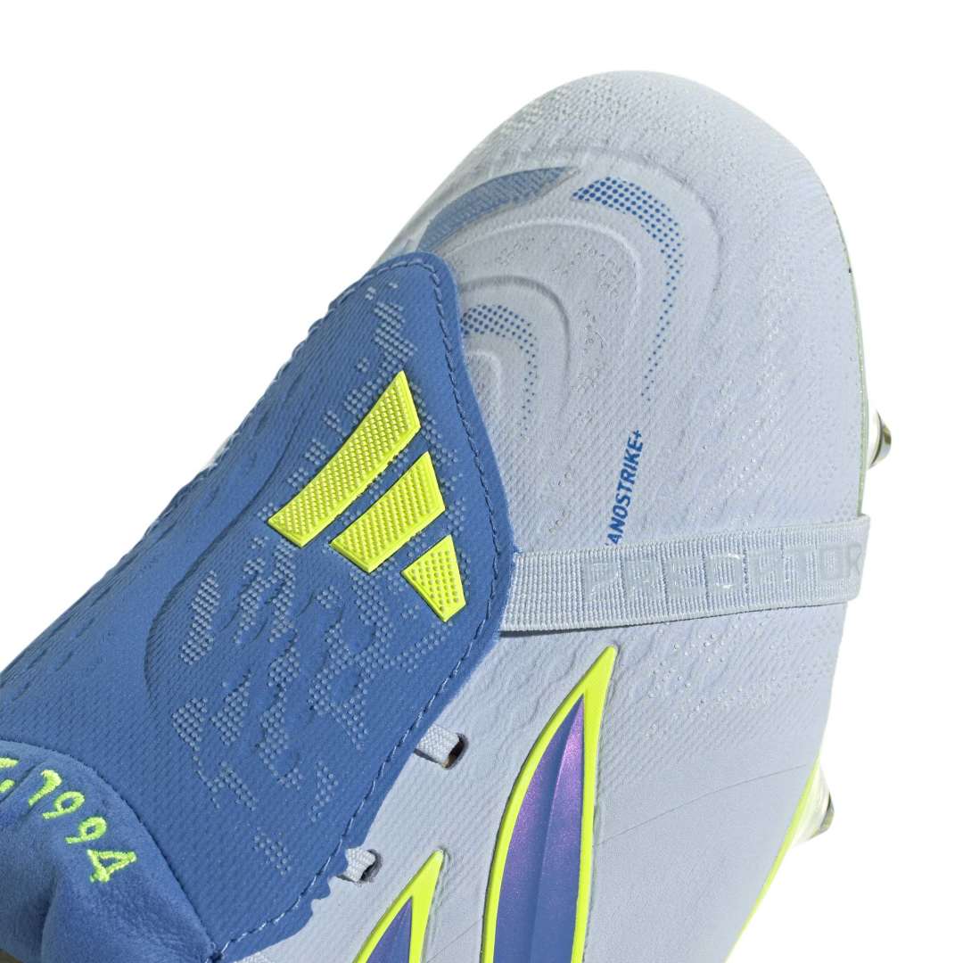 Predator Elite Fold-Over Tongue SG Boots – Blue / Yellow