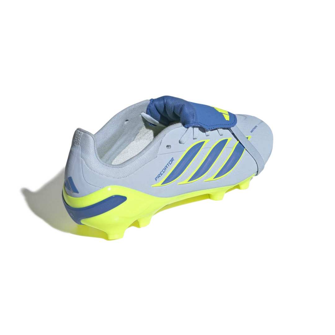 Predator Elite Fold-Over FG Boots Kids – Blue / Yellow