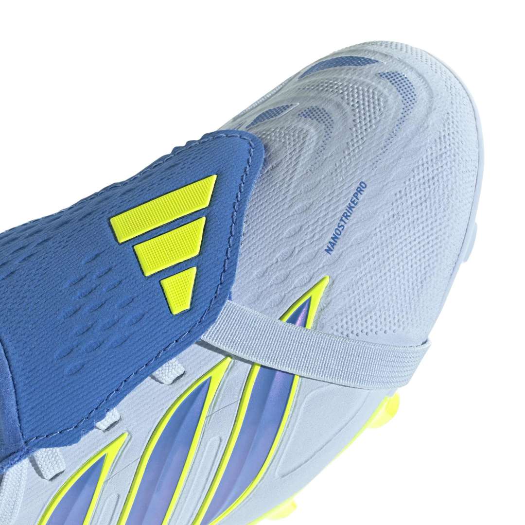 Predator Elite Fold-Over FG Boots Kids – Blue / Yellow
