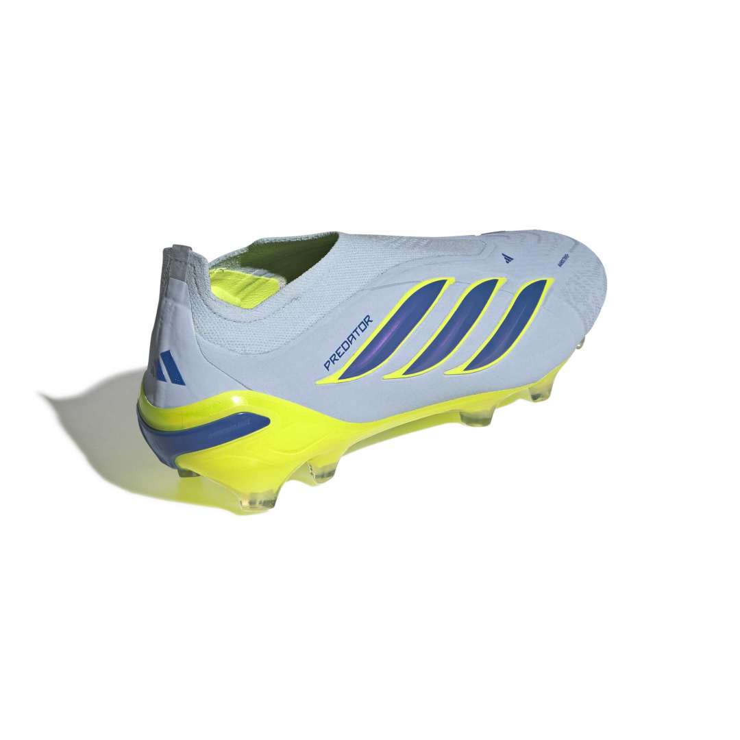 Predator Elite Laceless FG Boots – Blue / Yellow