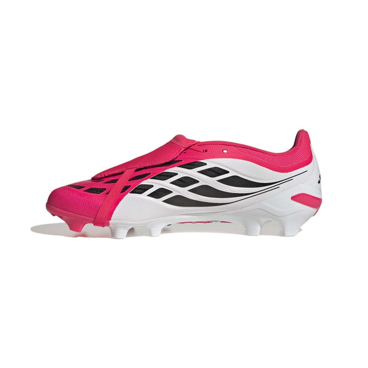 Predator League Fold-Over Tongue FG Football Boots - Red / Black / White