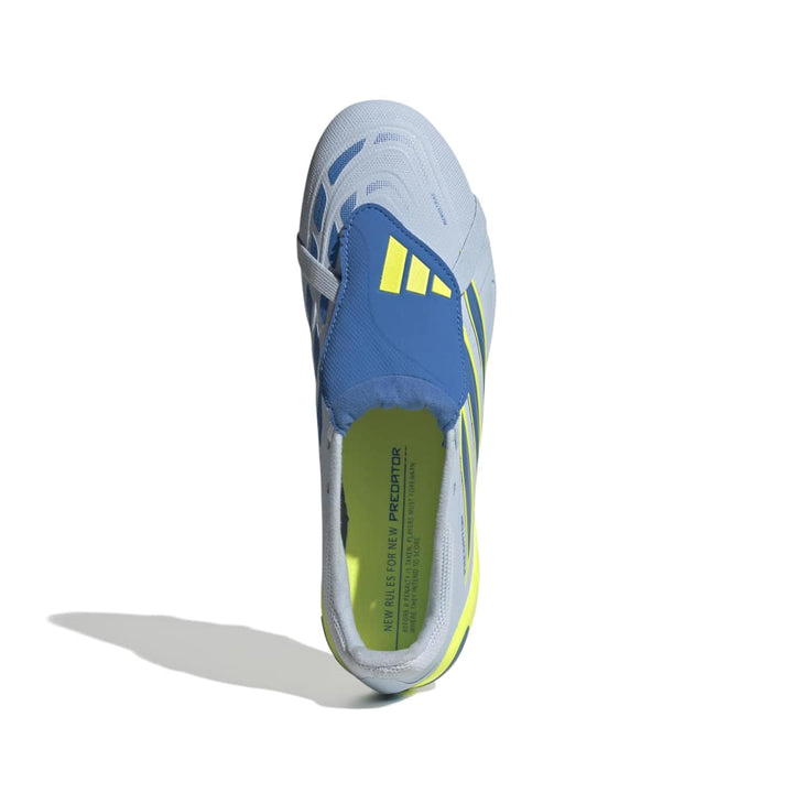 Predator League Fold-Over Tongue FG Boots – Blue / Yellow
