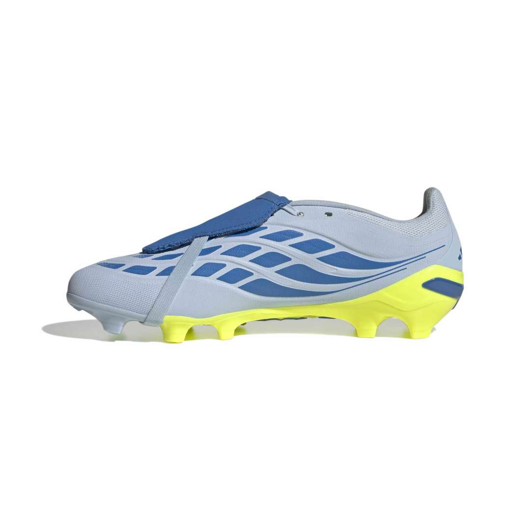 Predator League Fold-Over Tongue FG Boots – Blue / Yellow