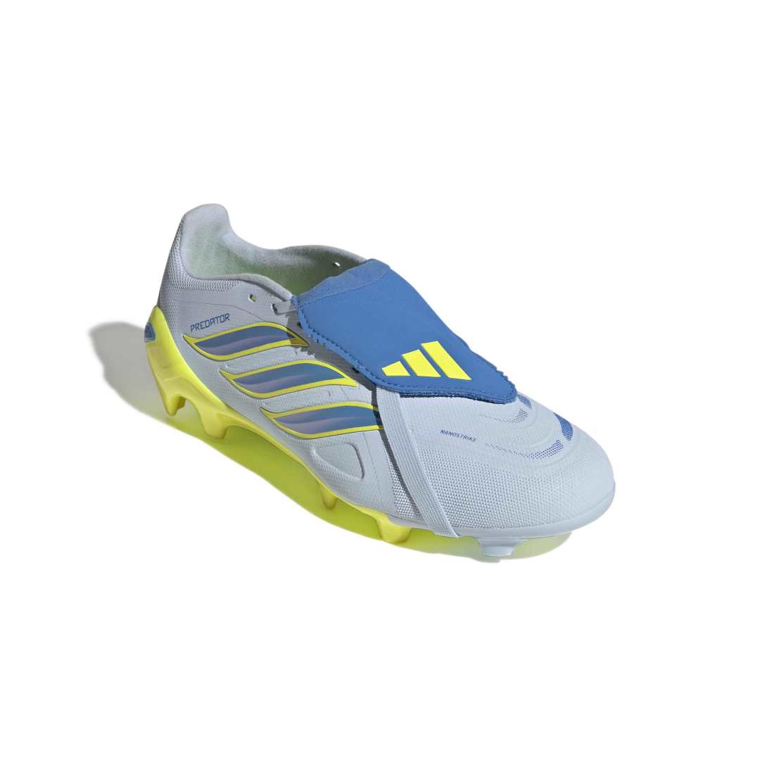 Predator League Fold-Over Tongue FG Boots – Blue / Yellow