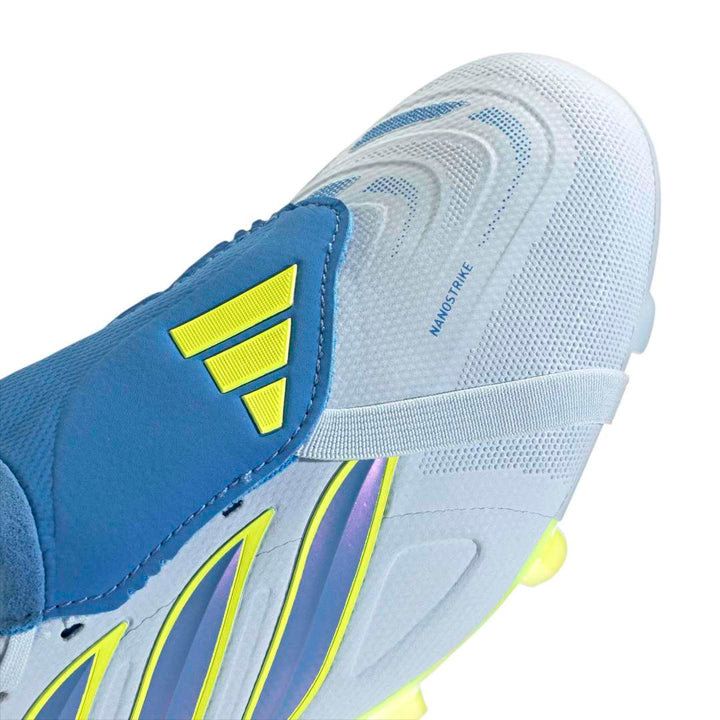 Predator League Fold-Over Tongue FG Boots – Blue / Yellow