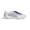Predator League Fold-Over Tongue FG Boots - Metallic / White / Royal Blue
