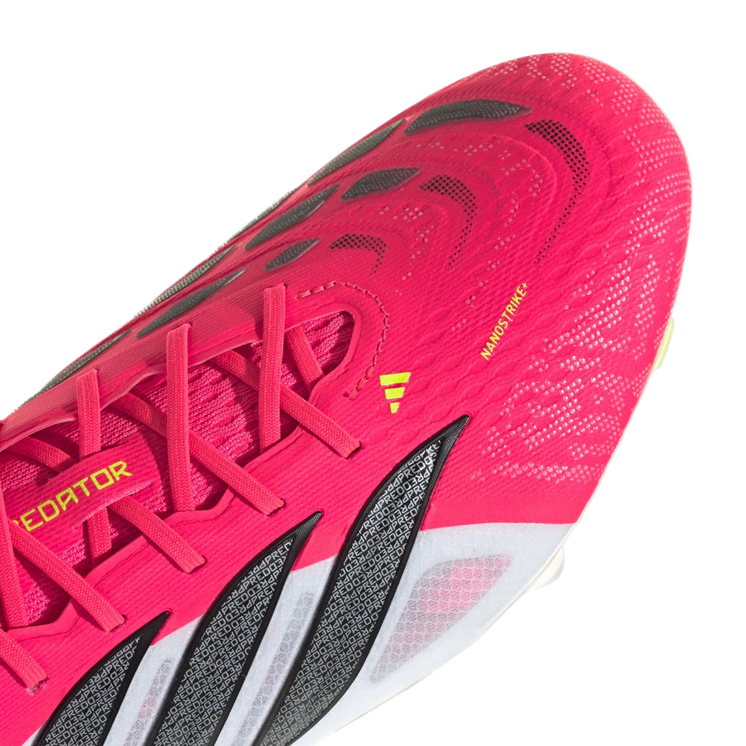 Predator Elite FG Football Boot - Red / Black / White
