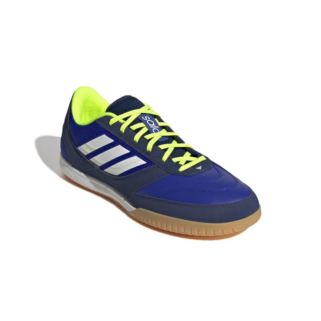Adidas Top Sala Competition 2 Indoor Boots - Blue/ White/ Neon Yellow