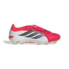 Predator Pro Fold-Over Tongue Firm Ground Football Boots - Red / Black / White