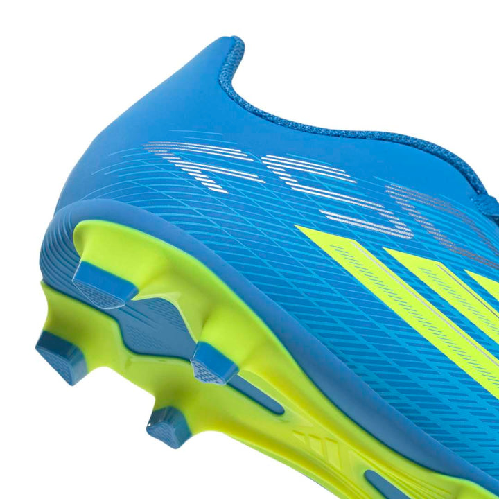 Adidas F50 Club FG/MG Boots Kids – Blue / Yellow