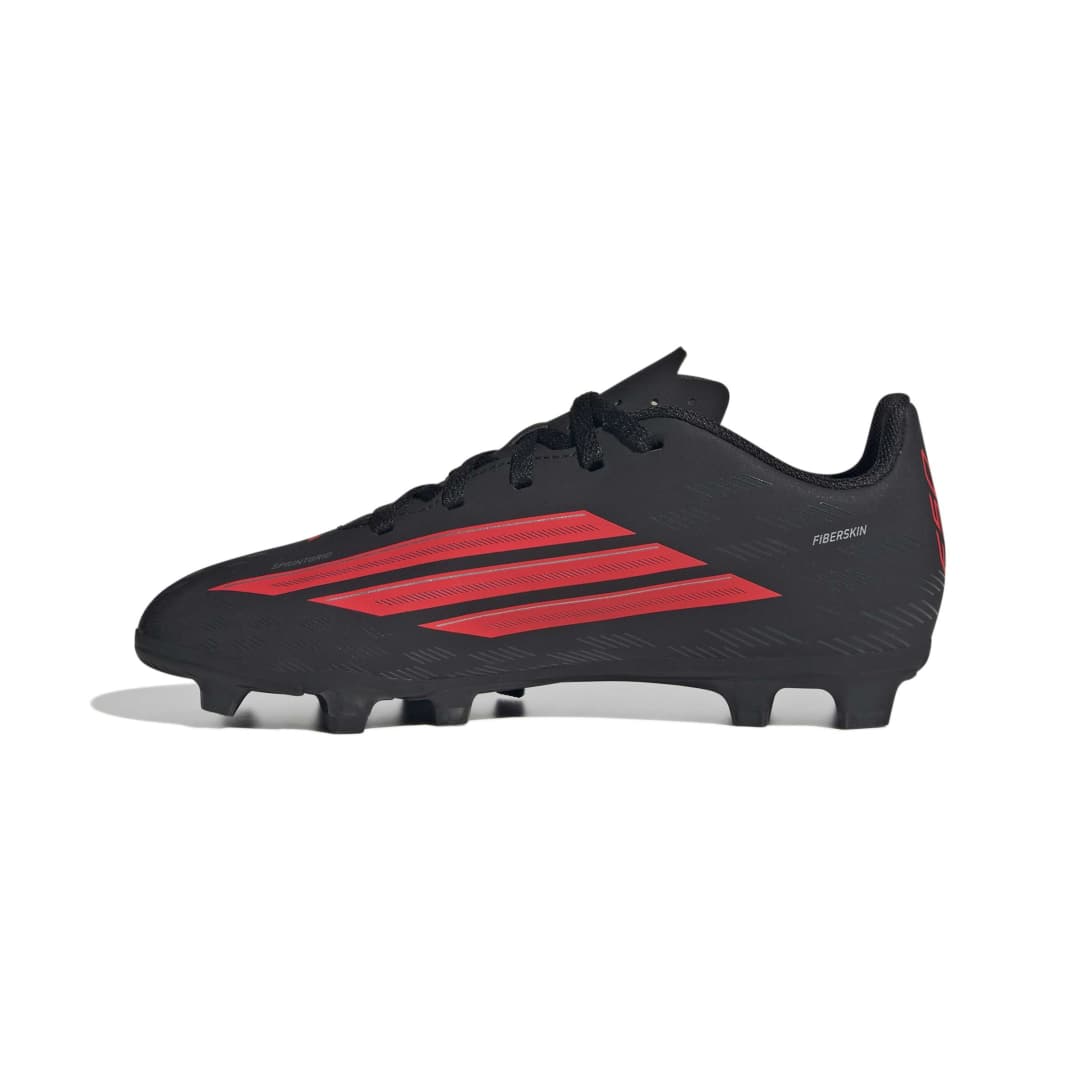 Adidas F50 Club FG/MG Boots Kids - Core Black / Lucid Red