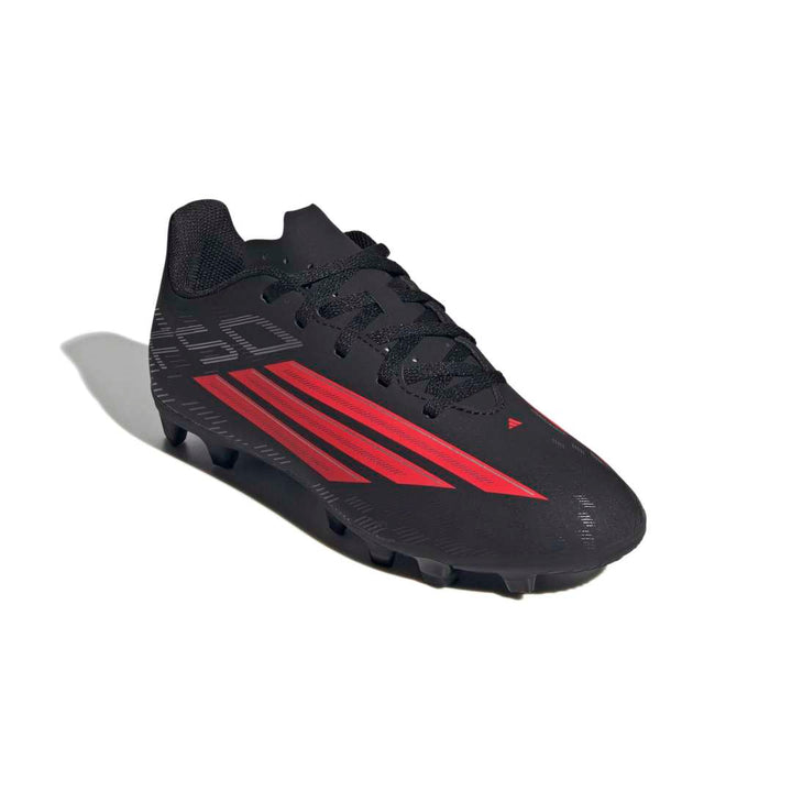 Adidas F50 Club FG/MG Boots Kids - Core Black / Lucid Red
