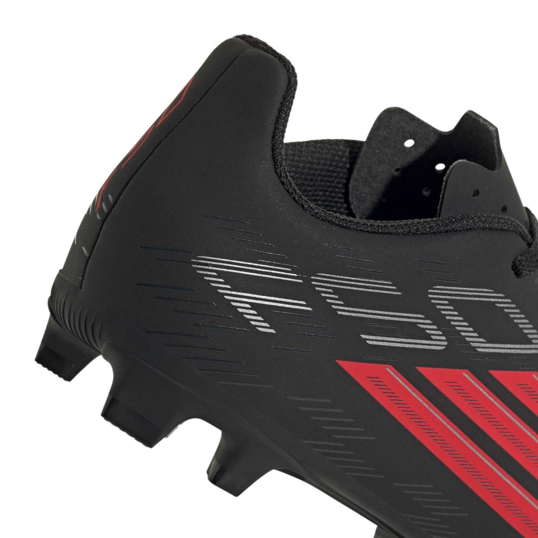 Adidas F50 Club FG/MG Boots Kids - Core Black / Lucid Red