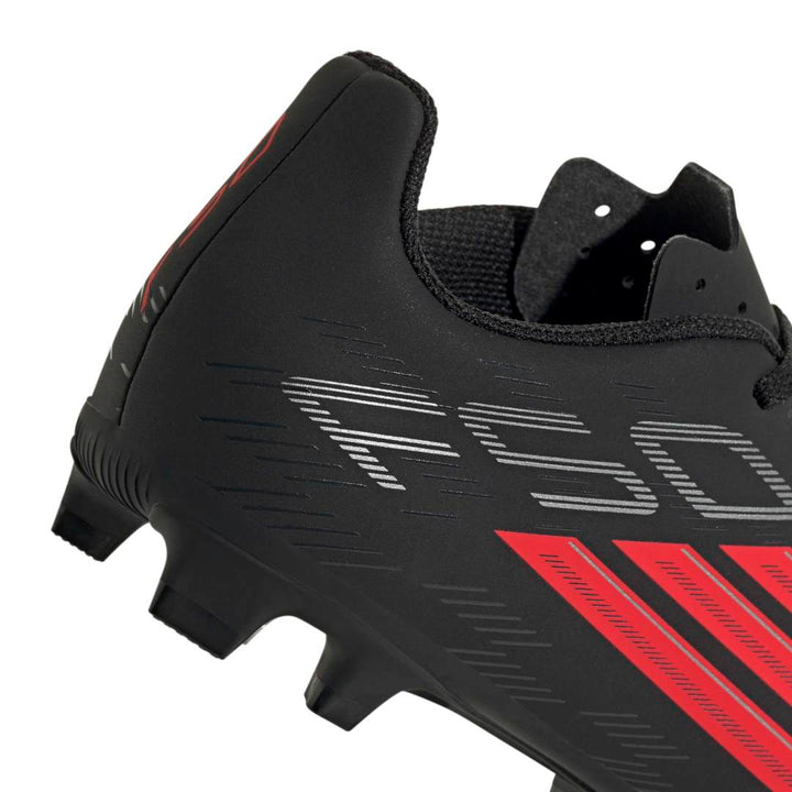 Adidas F50 Club FG/MG Boots Kids - Core Black / Lucid Red