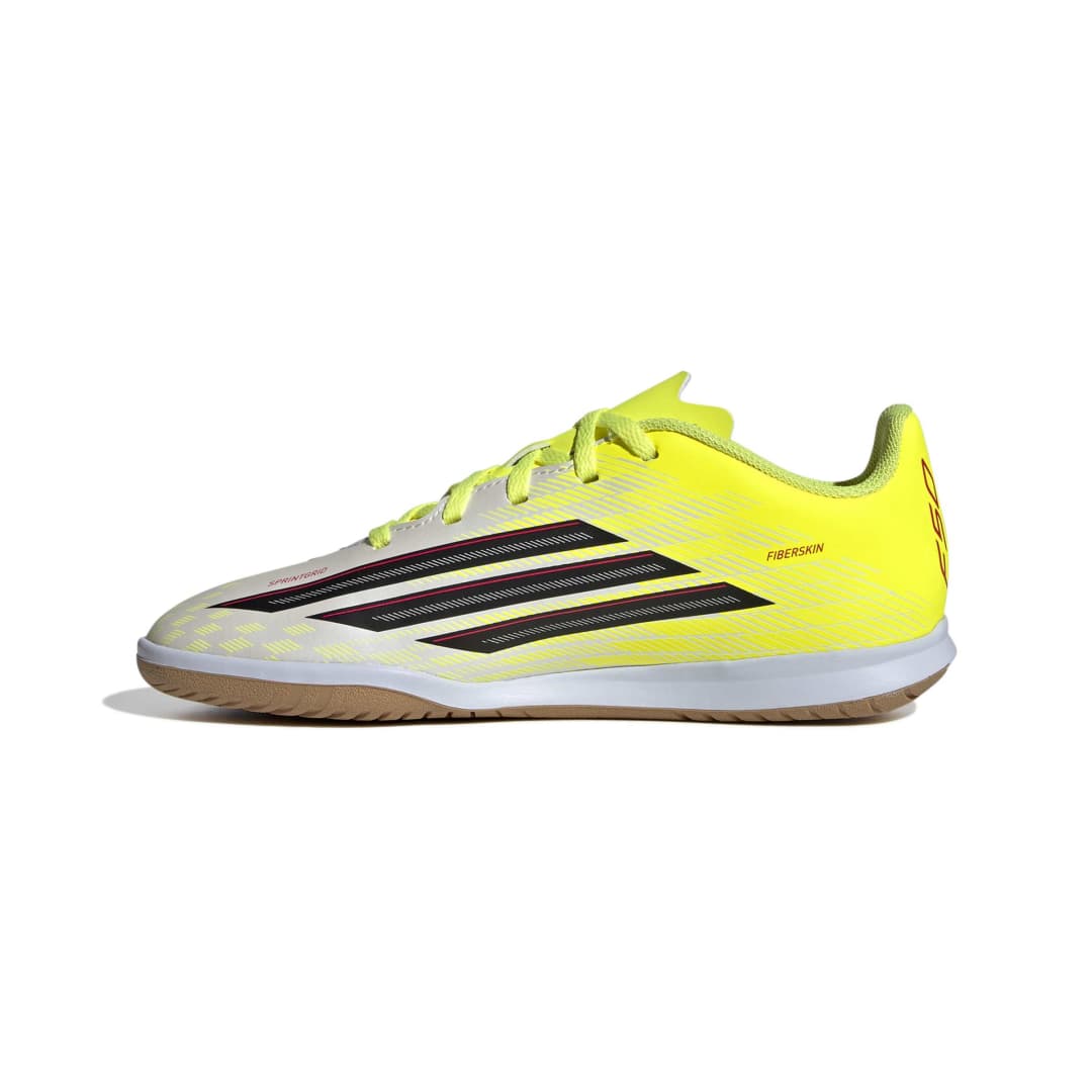 Adidas F50 Club Indoor Shoes Kids - Yellow / Black / Red