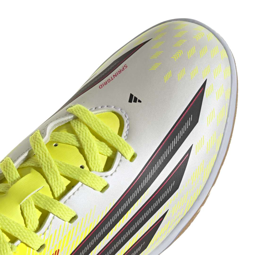 Adidas F50 Club Indoor Shoes Kids - Yellow / Black / Red