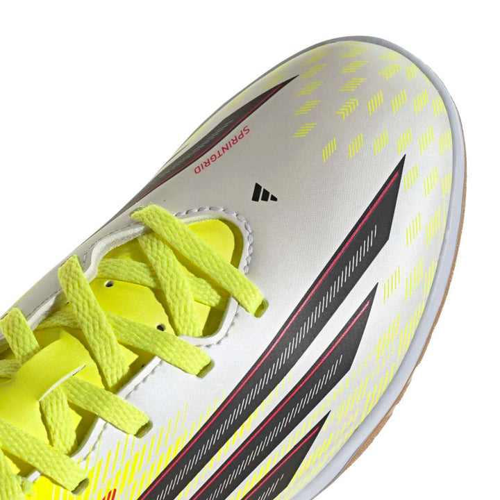 Adidas F50 Club Indoor Shoes Kids - Yellow / Black / Red