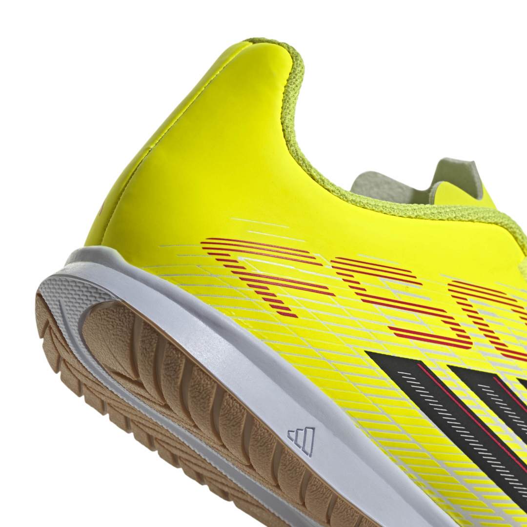 Adidas F50 Club Indoor Shoes Kids - Yellow / Black / Red