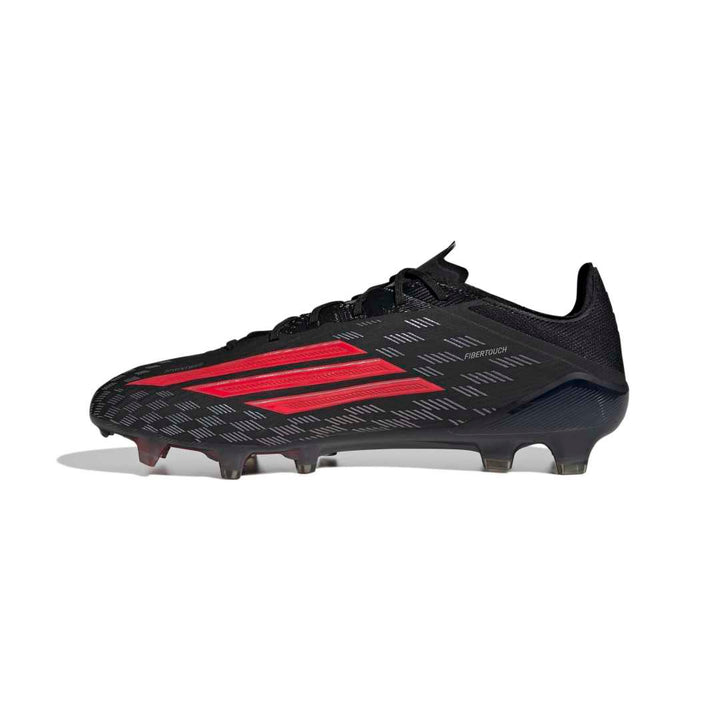 F50 Elite FG Football Boots - Black / Red / Black