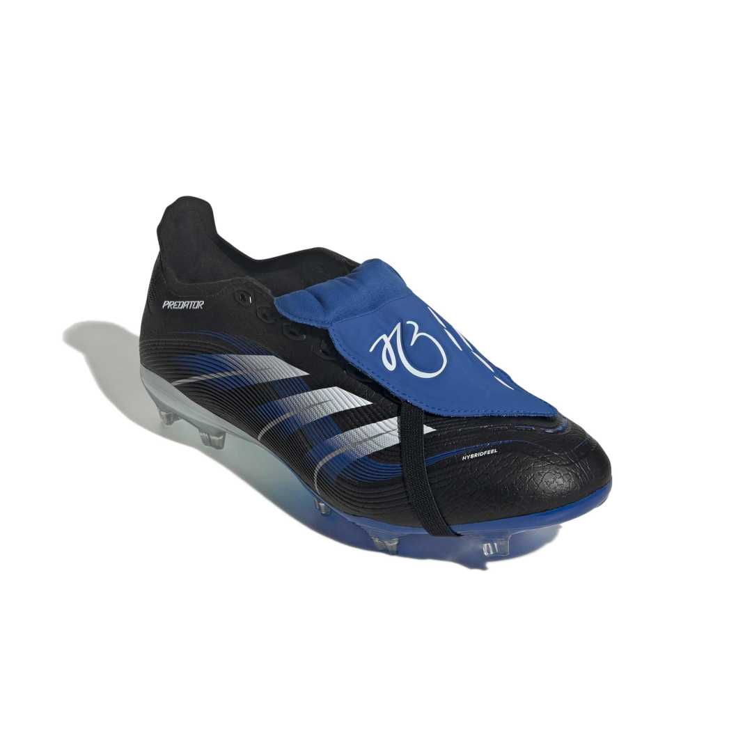 Predator League Jude Bellingham Fold-Over Tongue FG/MG Boots - Core Black / White / Blue
