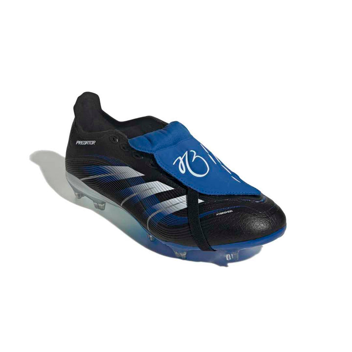 Predator League Jude Bellingham Fold-Over Tongue FG/MG Boots - Core Black / White / Blue