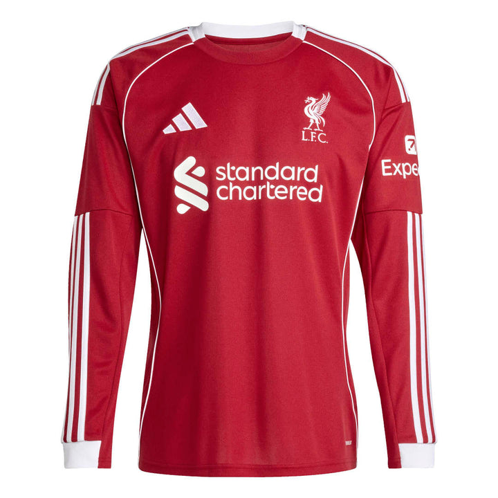Liverpool FC 25/26 Long Sleeve Home Jersey