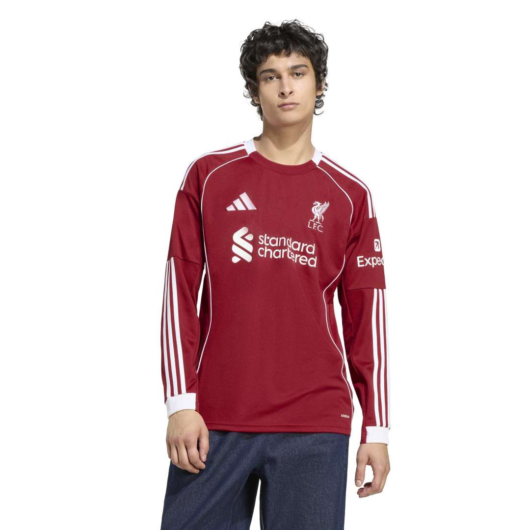 Liverpool FC 25/26 Long Sleeve Home Jersey