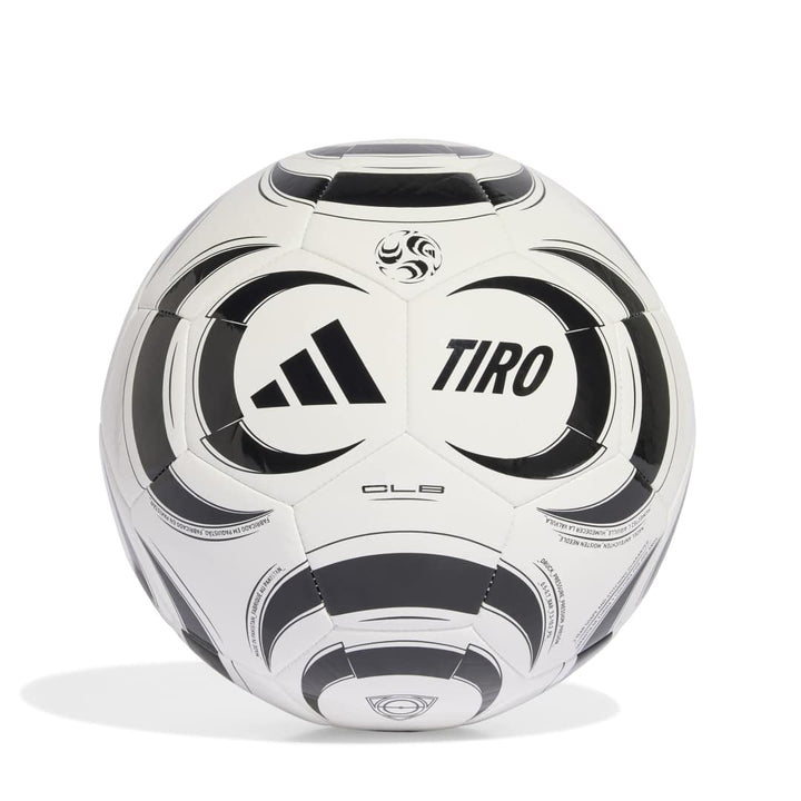 Tiro Club Ball - White/Black