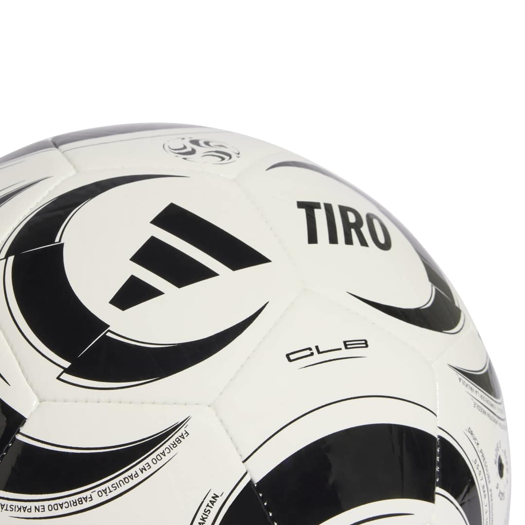 Tiro Club Ball - White/Black