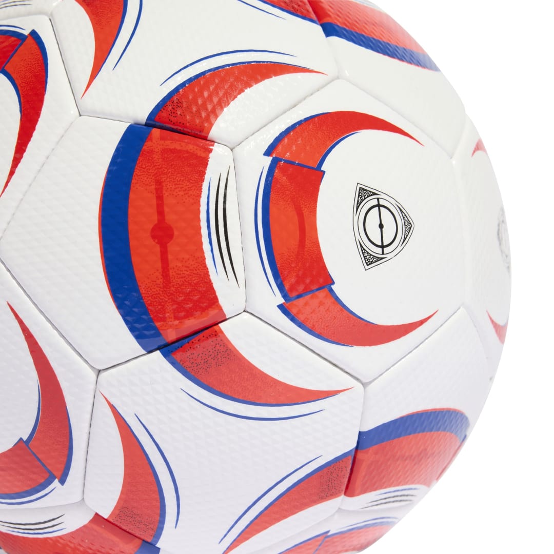 Tiro Competition Ball - White/Black/Lucid Red