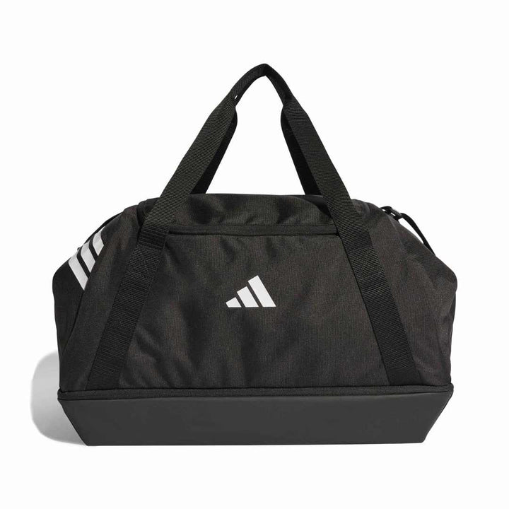 Tiro Duffle Bag Medium with Bottom Compartment - Black/White