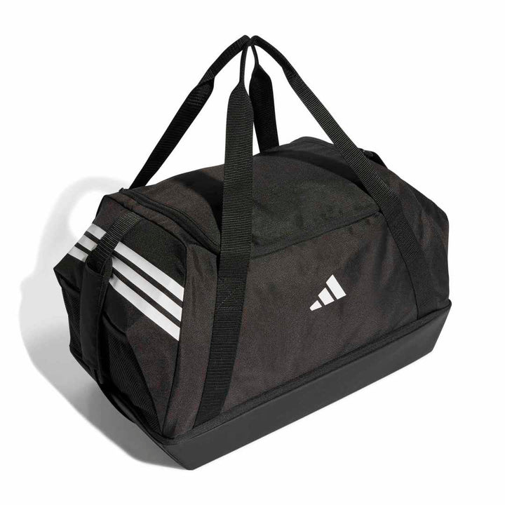 Tiro Duffle Bag Medium with Bottom Compartment - Black/White