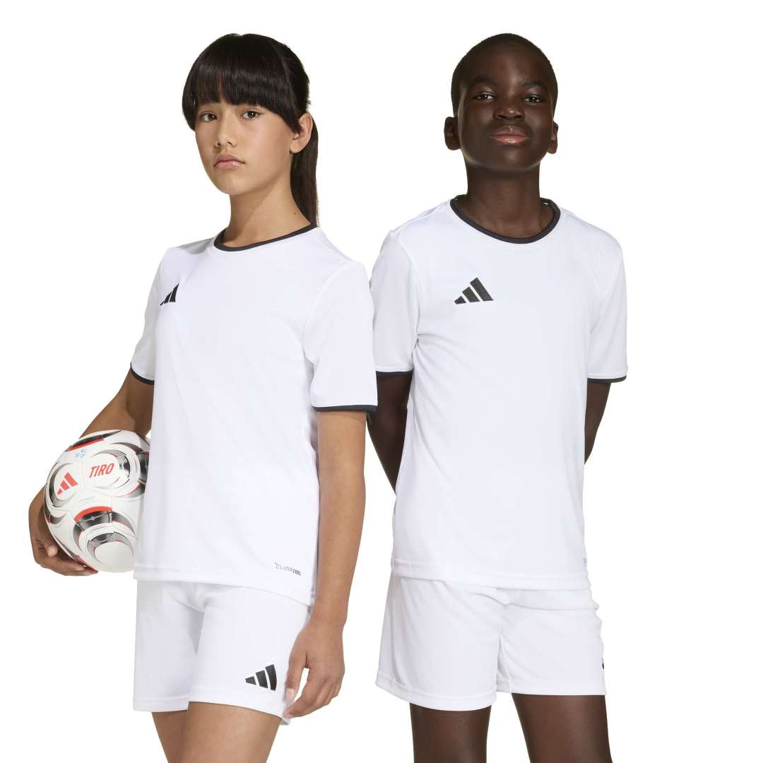 Adidas Entrada26 Jersey Kids - White / Black