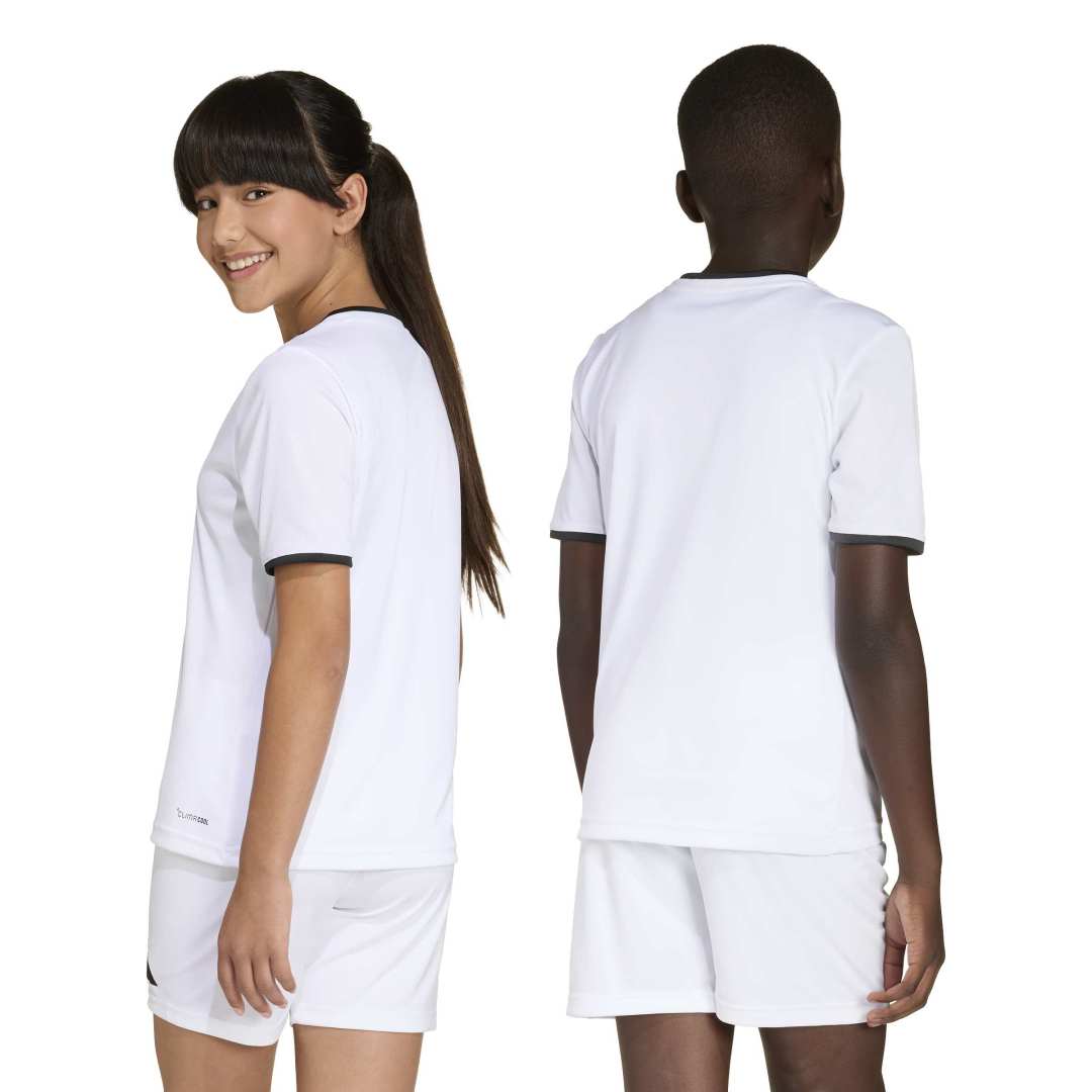 Adidas Entrada26 Jersey Kids - White / Black