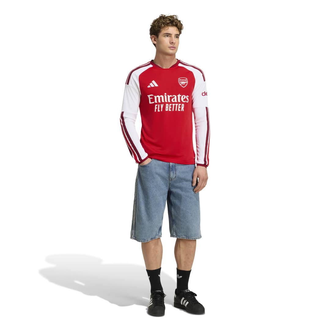 Arsenal FC 26/27 Home Long Sleeve Jersey – Soccer United NZ