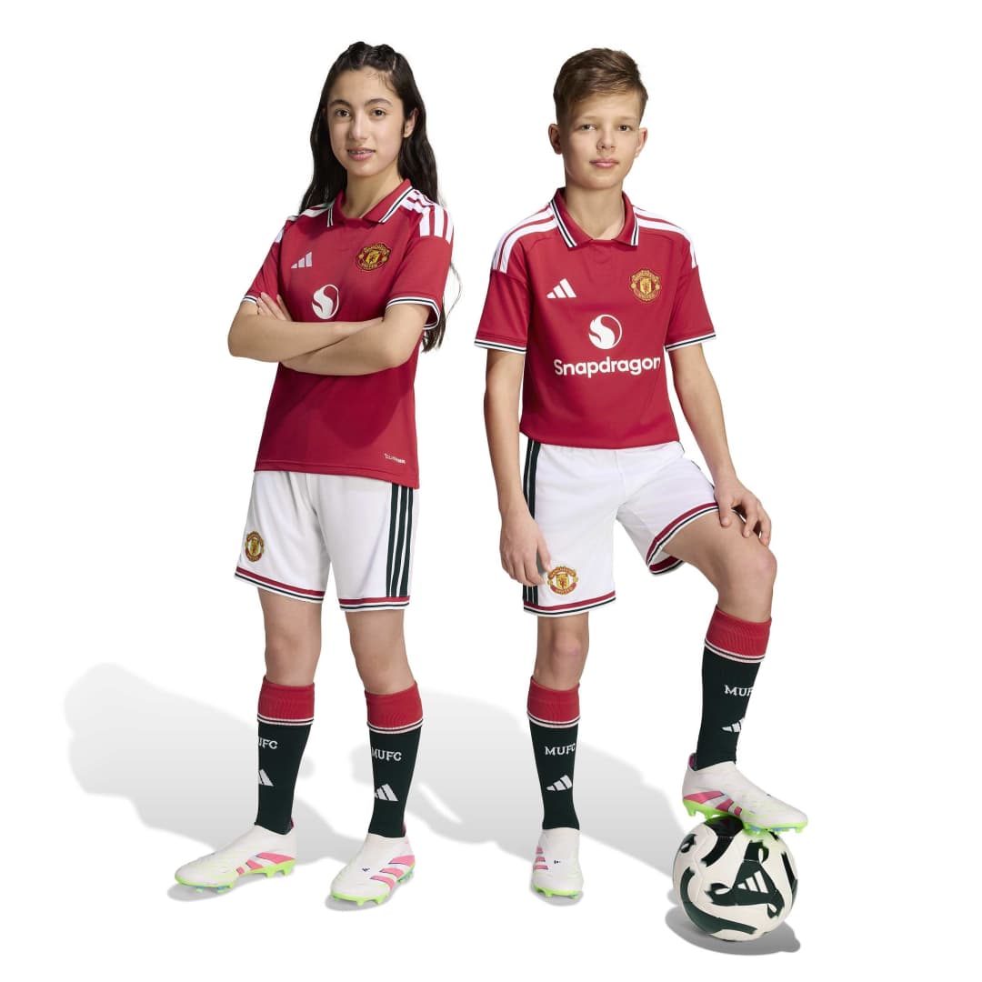 Manchester United FC 26/27 Kids Home Shorts