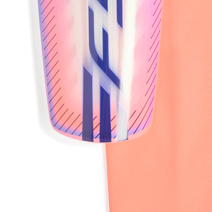 Adidas F50 League Shin Guards - Solar Turbo / Purple